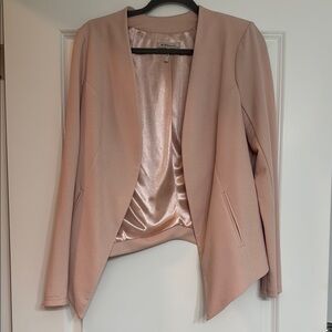 BCBG Pink Waterfall Blazer